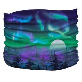 Northern Lights Pup Scruff (Color: Blue,Green,Purple, size: Teeny)