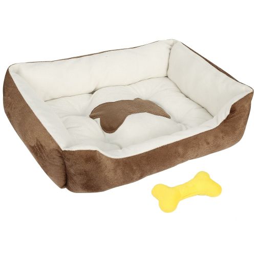 Pet Dog Bed Soft Warm Fleece Puppy Cat Bed Dog Cozy Nest Sofa Bed Cushion Mat S Size Pet Dog Bed Soft Warm Fleece Puppy Cat Bed Dog Cozy Nest Sofa Bed Cushion Mat S Size