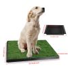 Dog Potty Training Artificial Grass Pad Pet Cat Toilet Trainer Mat Puppy Loo Tray Turf